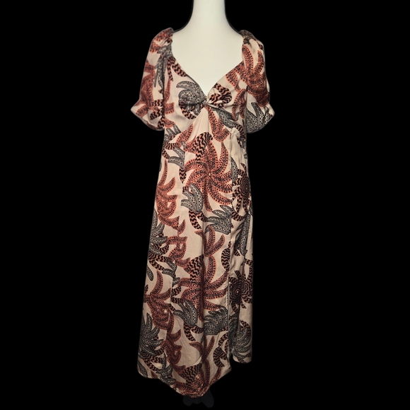 Alania Multicolor Patterned Dress - Picture 2 of 9
